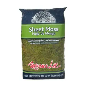 Mosser Lee 325 sq. in. Sheet Moss Soil Cover Mosser Lee 325 sq. in. Sheet Moss Soil Cover