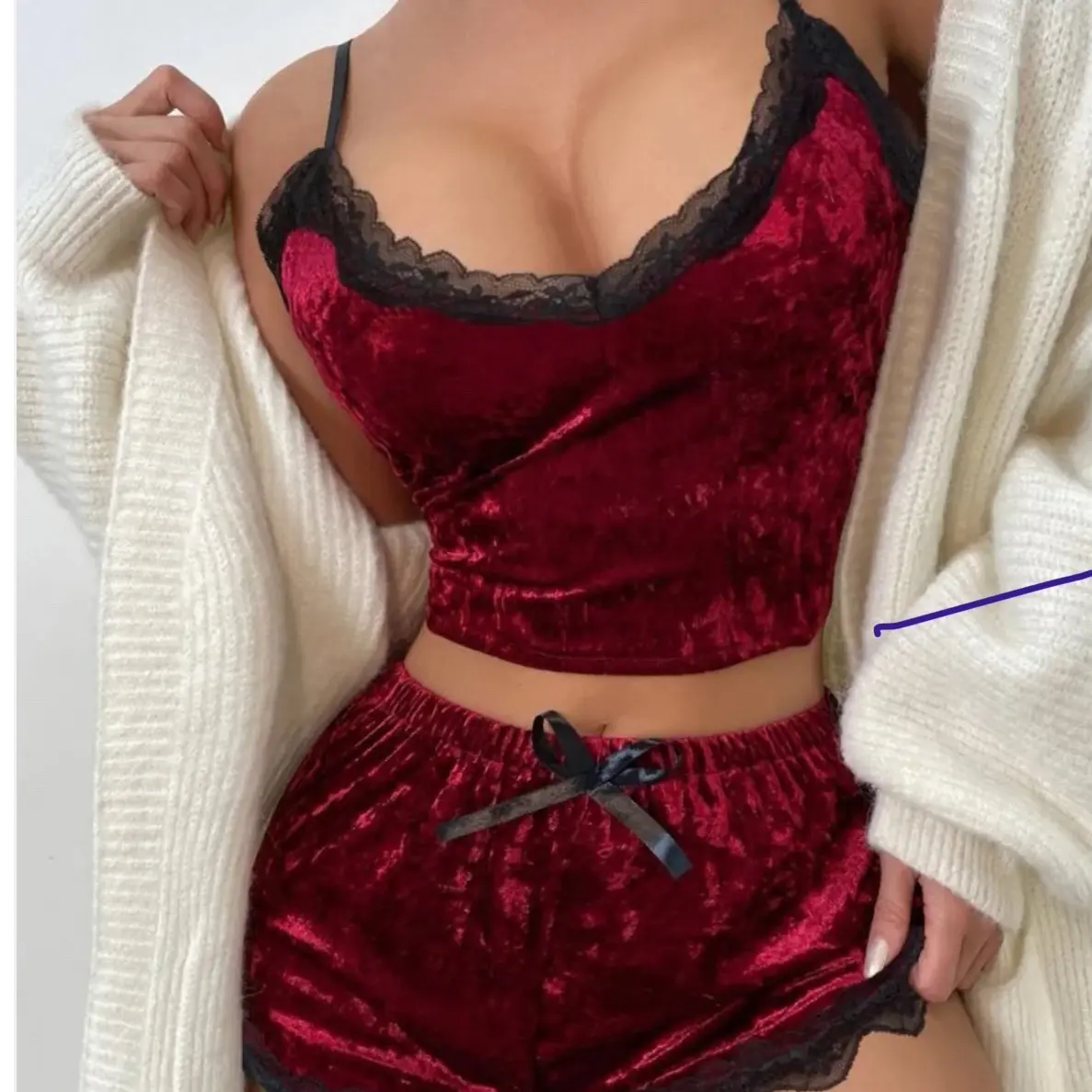 How much velvet lingerie