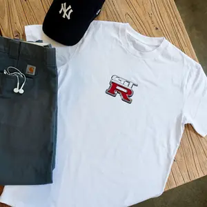 Gtr Skyline' Heavyweight White T-Shirt Unisex All Sizes, Graphic Tees, Gift For Fans