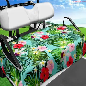 Golf Cart Seat Cover, Universal dustproof protective shield for seats, durable & wear-resistant material, easy to install, fits most golf carts and sightseeing vehicles, reliable protection for golf courses, outdoor trips and daily use