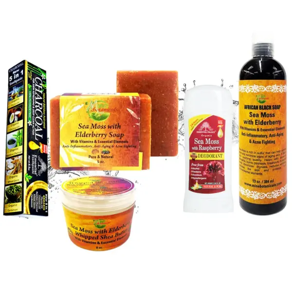 Sea Moss organic Personal Care Bundle set Sea Moss organic Personal Care Bundle set