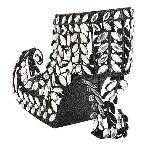 August & Leo 7.5" Jeweled Witch Boot