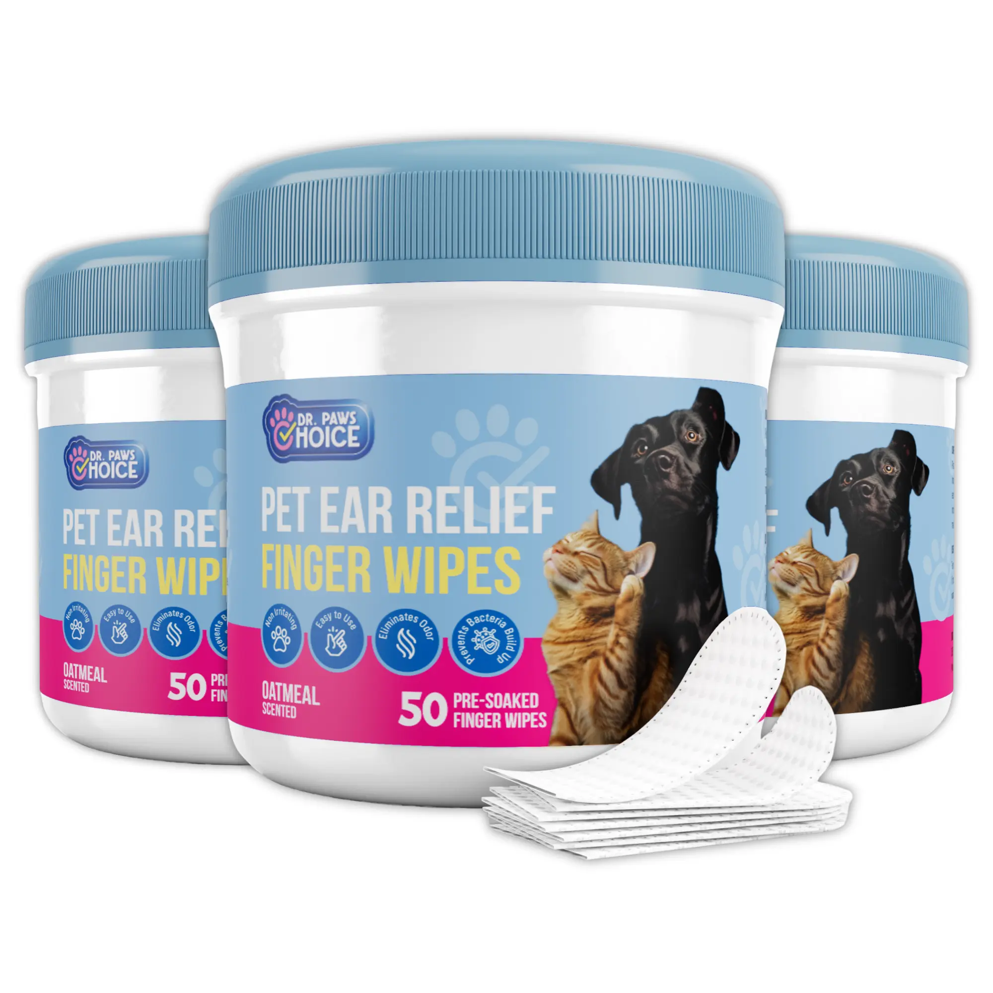 3 Pack - Ear Wipes