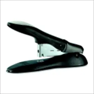 STANLEY BOSTITCH 1086033 Anti-Jam Flat Cinch Heavy Duty Desktop Stapler With Soft Touch Handle, 60 Sheets Of 20 Lb. - Black