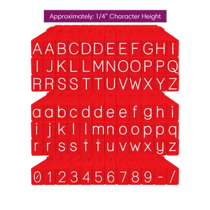 Pegz® Medium Size 84 Piece Lovers Lane Alphabet and Numbers Connectable Stamps Bundle