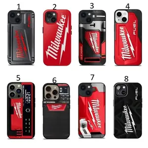 MILWAUKEE Tool Black Box Phone Cases, Vintage Design Print Tough Phone Case For iPhone