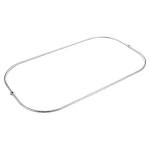 Kingston Brass CCR1042-1 Art-Infused Polished Metal Shower Ring, Compatible with 3/4 in. Diameter Tube