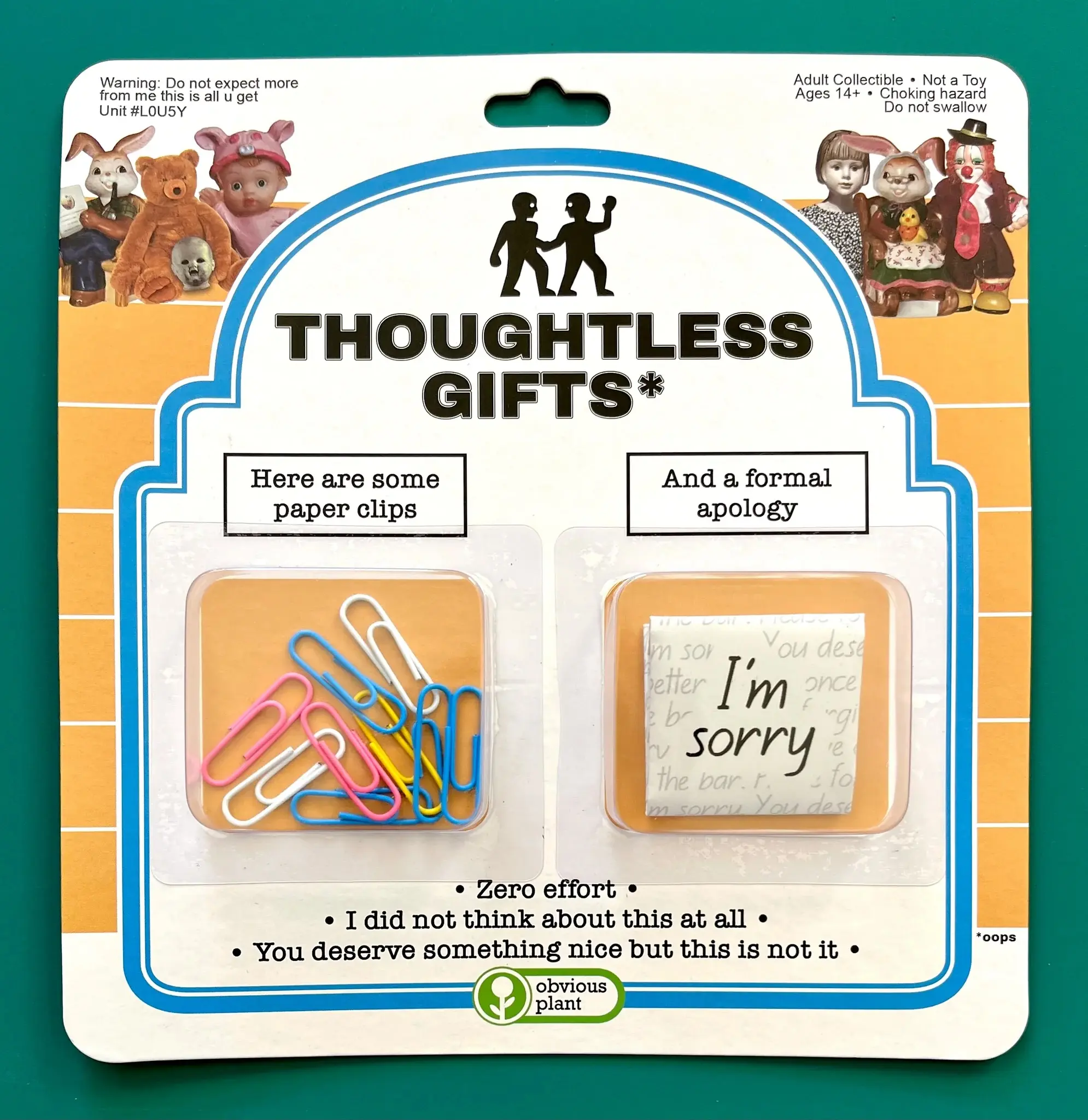 Thoughtless Gifts