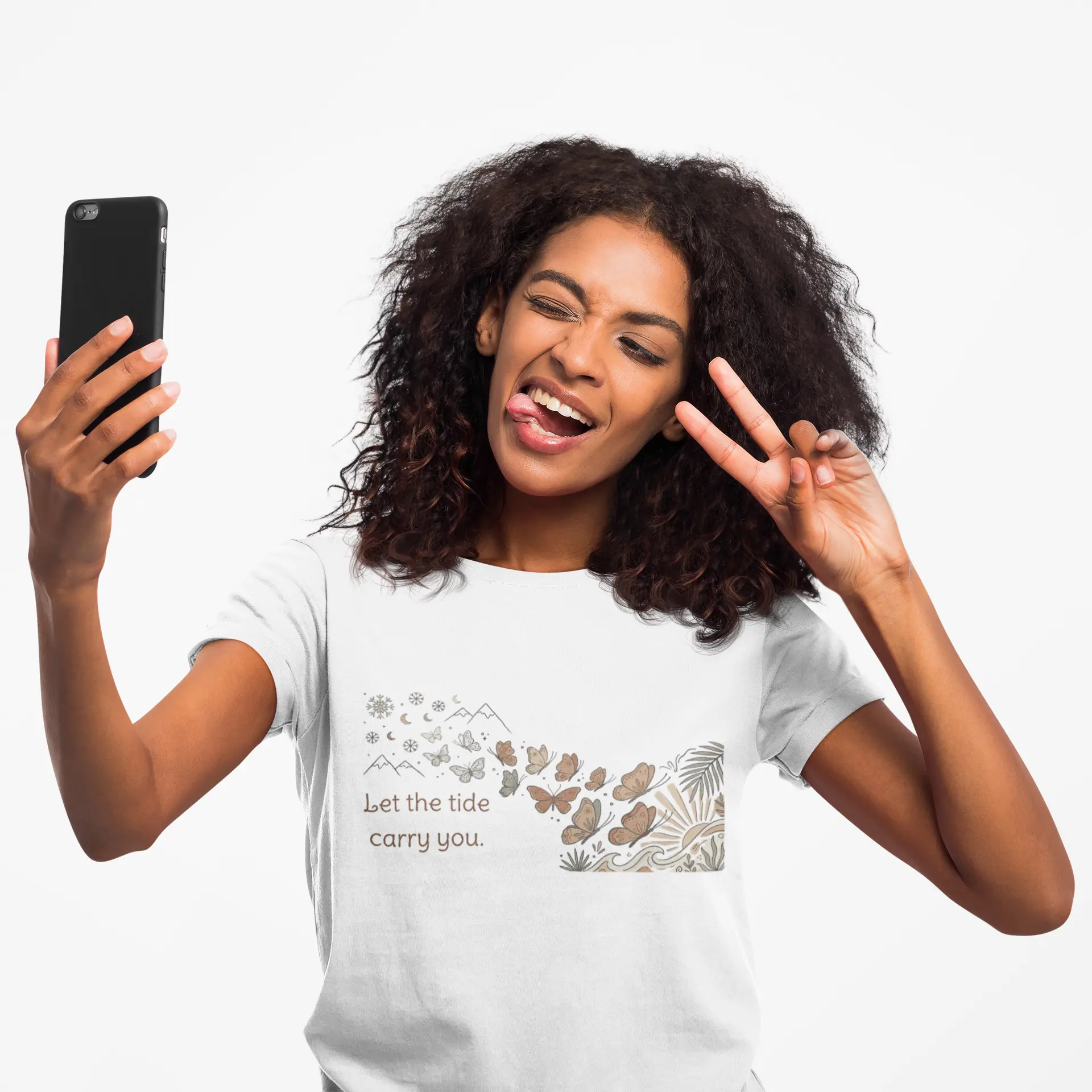 America, She Blooms In New Waters T-shirt