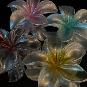 2025 Pearl Flower Hair Claw Clip – Elegant Faux Pearl Decor, Strong Hold for Thick or Fine Hair, Available in Singles or 4pc Sets, Summer-Ready Minimalist Accessory for All hair  clips