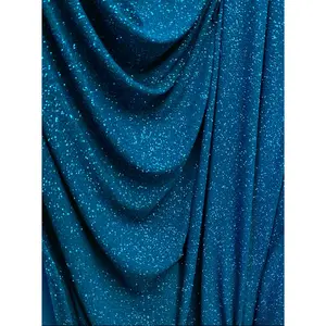 Teal Spandex Lurex