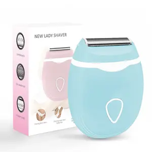 Women's Electric Shaver and Epilator - Bikini Trimmer, Powered by AAA Batteries, Gentle on Sensitive Skin, Suitable for Bikini, Legs, Underarms, Pubic Hair - Women's Portable Shaver , Personal Care Device, Women's Grooming, Cordless Waterproof Shaver