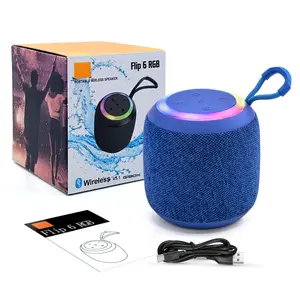 Cylindrical small speaker portable Bluetooth speaker outdoor sports lanyard wireless mini Bluetooth speaker