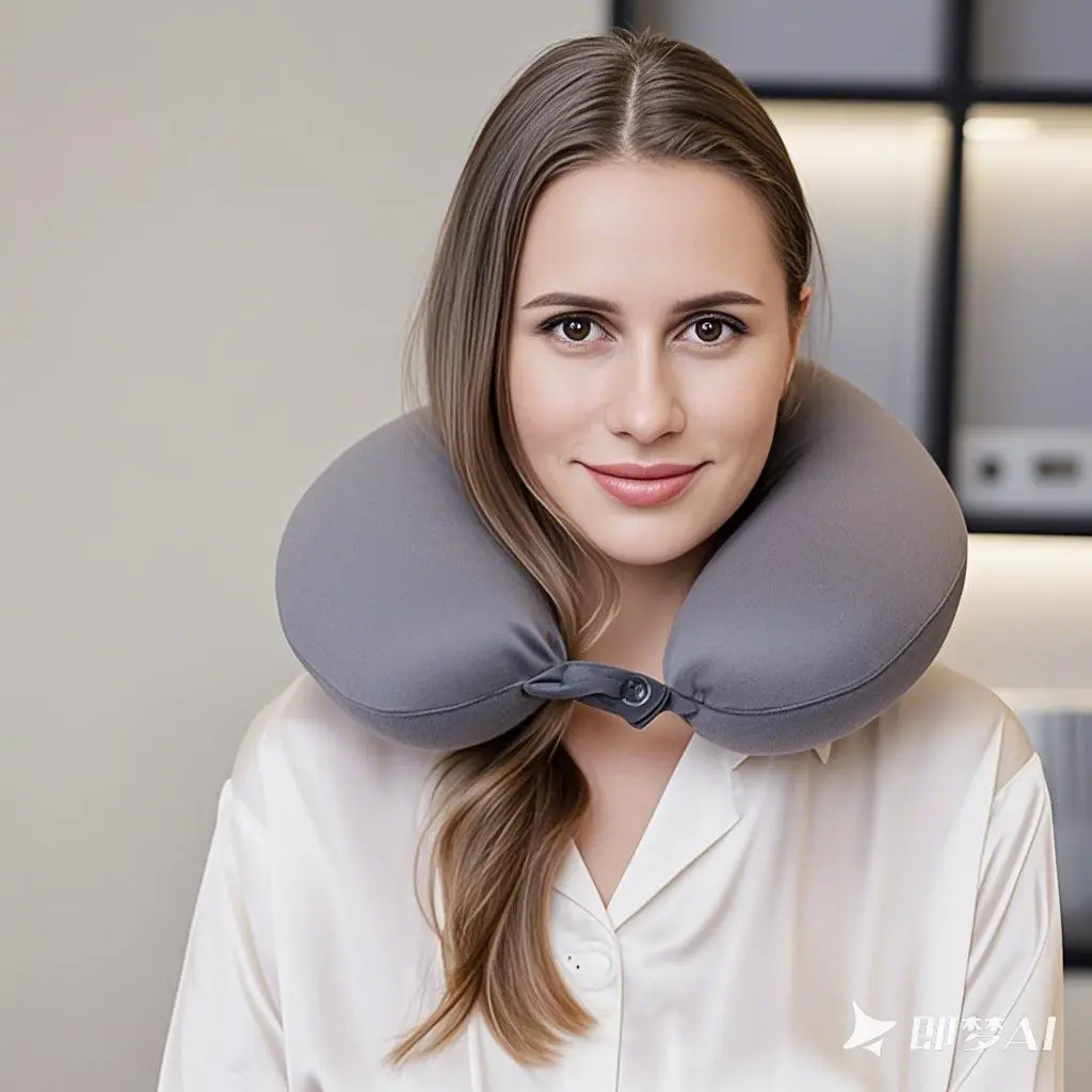 100% Mulberry Silk Travel Neck Pillow for Sleeping 22 Momme Silk Airplane Travel Pillow for Pain Relief Sleeping, Plane Neck Support Pillow, bedding nest breathable