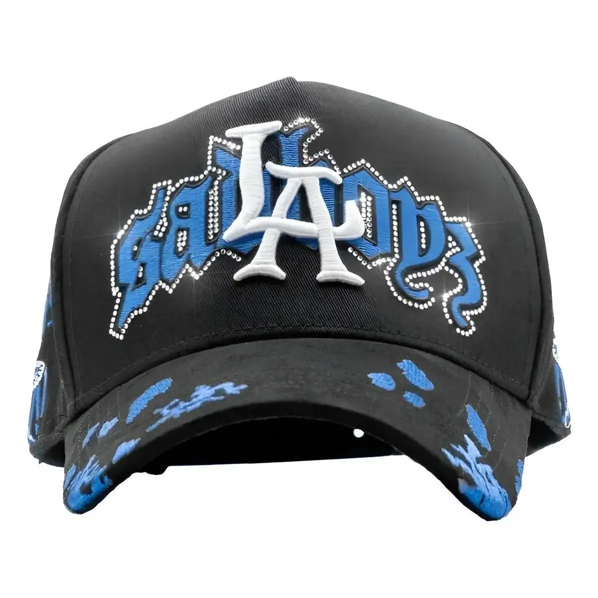 Dandy Hats Blue Angel Sadboyz X Junior H Adjustable Snapback, Warm Fashion Casual Baseball Cap, Caps With Designs, Cool Hats, Sadboyz Collab, Closefit Adjust