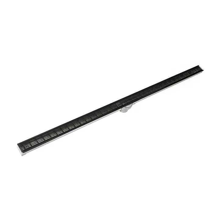 Infinity Drain S-LAG 3836  36" S-PVC Series Low Profile Complete Kit with 1 1/2" Wedge Wire Grate