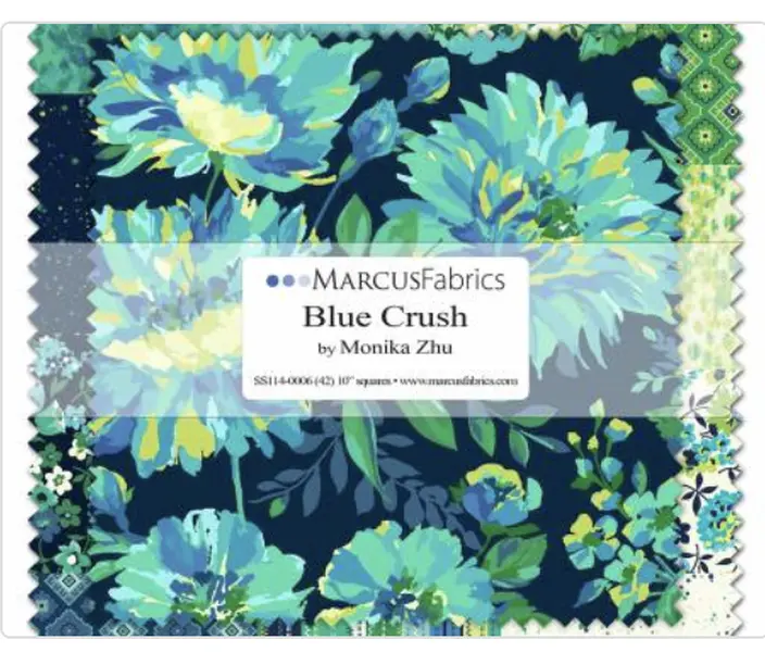 Blue Crush Layer Cake by Marcus Fabrics