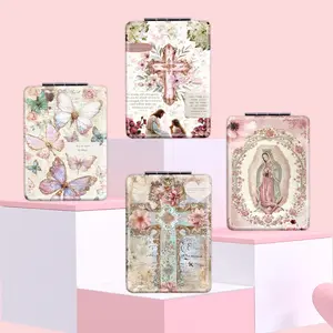 Y2K Wind Cross Pollen Butterfly Pattern Portable Easy Folding Rectangular Mirror Mini Handheld Cosmetic Mirror Suitable for daily holidays, birthdays, mothers, thanksgiving, Valentine's Day gifts for female relatives and friends Travel Hand Mirrors