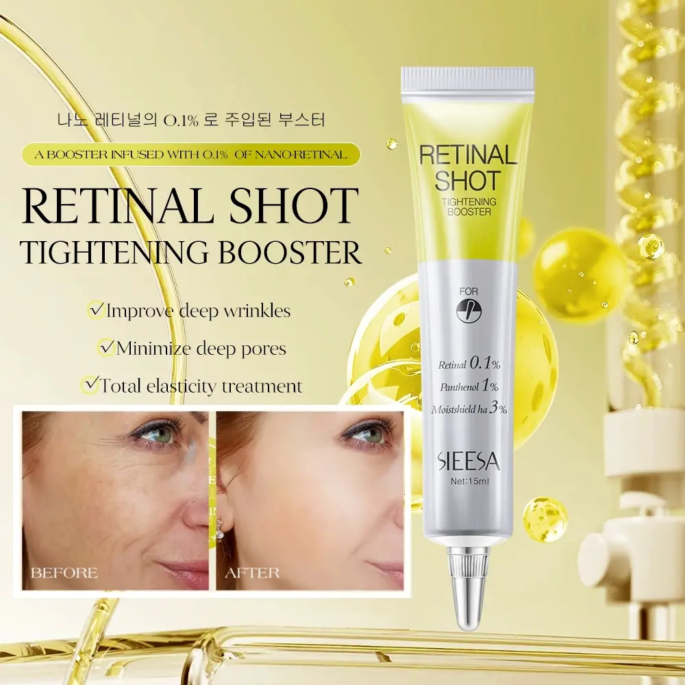 The Vita A Retinal Shot Tightening Booster with Liposomized Retinal and Matryxyl, Pore-Minimizing Anti-Aging Concentrate for Wrinkles & Fine Lines, Firming Face Serum, 15ml Retinol for Smoother Skin Texture, Anti Aging Serum, Facial Serum