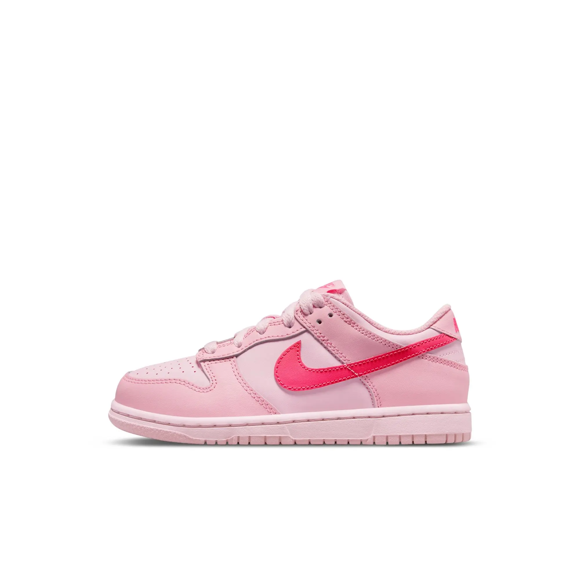 Nike Dunk Low "Triple Pink" Youth Basketball Gym Shoes, Gym Shoe, Sport Shoes, Athletic Shoes