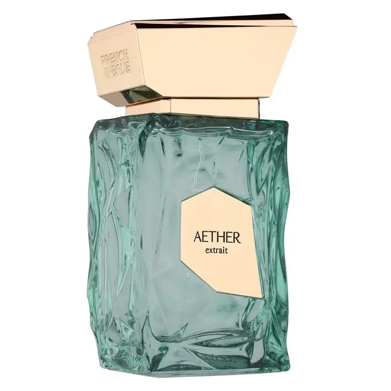 Fragrance World Aether Extrait de Parfum Unisex 3.4 Fl Oz - Aromatic Fruity Scent with Green Apple Bergamot & Mandarin Orange Notes