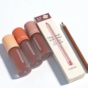 Chocolate Velvet Matte Lipstick Set with 6 Lip Glosses & 2 Lip Liners – Long-Lasting, Waterproof & Kiss-Proof Formula, Deep Mousse Tint for Daily Wear. Perfect for Autumn Vibes and Holiday Gatherings. Seasonal Gift Idea for Her.lip combo   lip gloss【2】