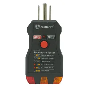 Southwire  Outlet GFCI Receptacle Tester