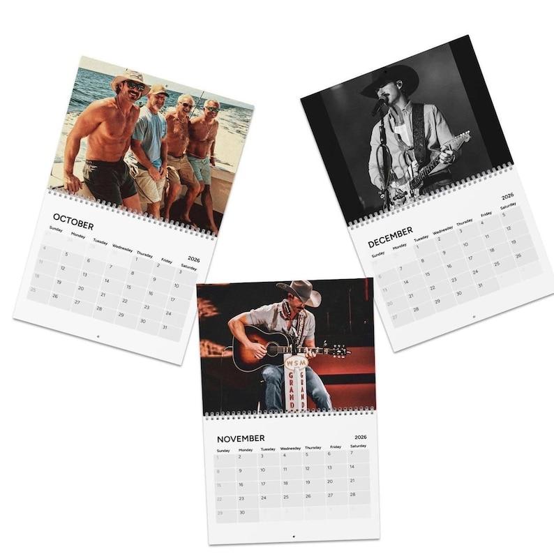Riley Green 2026 Calendar, Country Music Singer Wall Calendar, Southern Music Fan Gift, Home Office Decor, Yearly Planner for Country Lovers