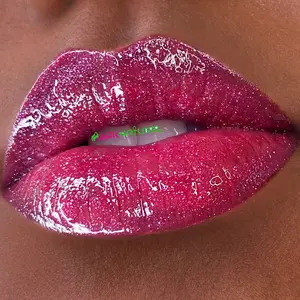 HOLOGRAPHIC COLOR CHANGING LIP GLOSS- All Natural and Cruelty-Free - Makeup, Lipstick Glossy Lip Care Lipstick Makeup argan oil lip gloss, aloe vera lip gloss vegan lip gloss, glossy moisturizing lip gloss Lip Care Glossy Hydrate Moisture