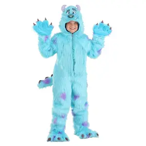 Kid's Hooded Monsters Inc Sulley Costume (© Disney) (© Disney/Pixar)