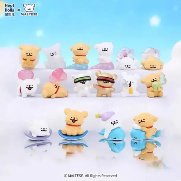 1412. Maltese Dreamland Series Beans Blind Bag - TikTok Shop