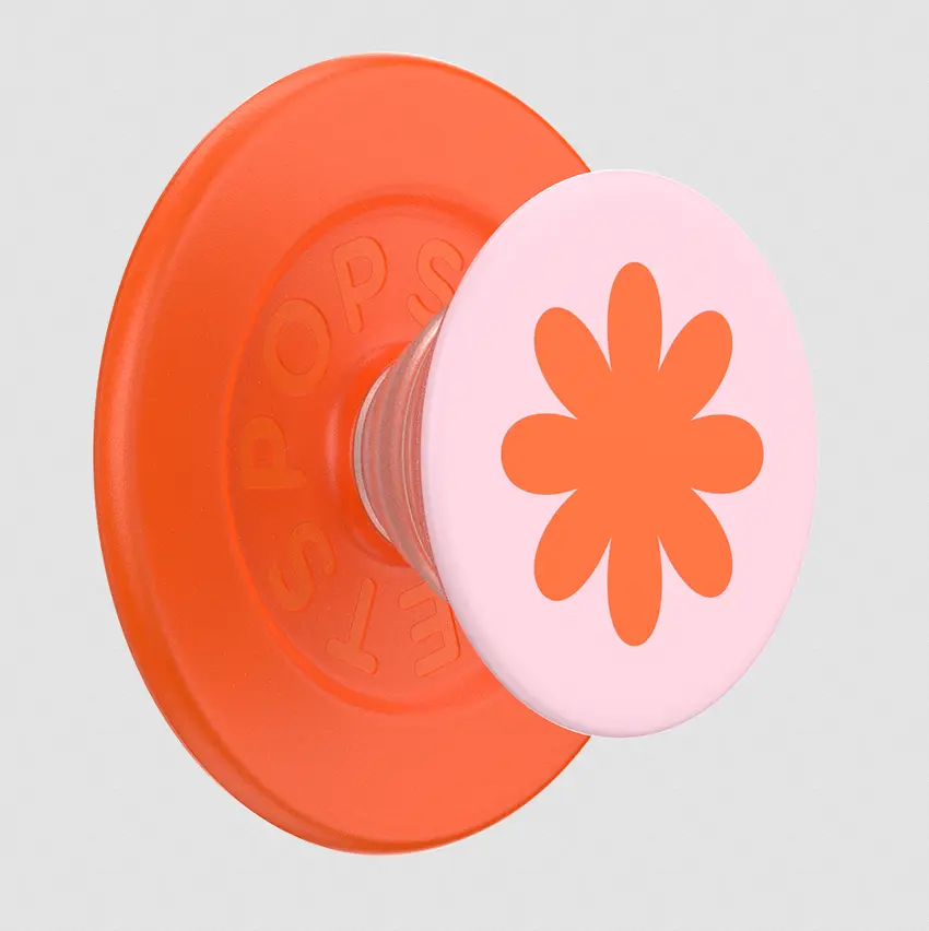 PopSockets MagSafe PopGrip - Floating Floral Design, Smartphone/Cellphone/Mobile Accessory, Universal Phone Holder & Mount