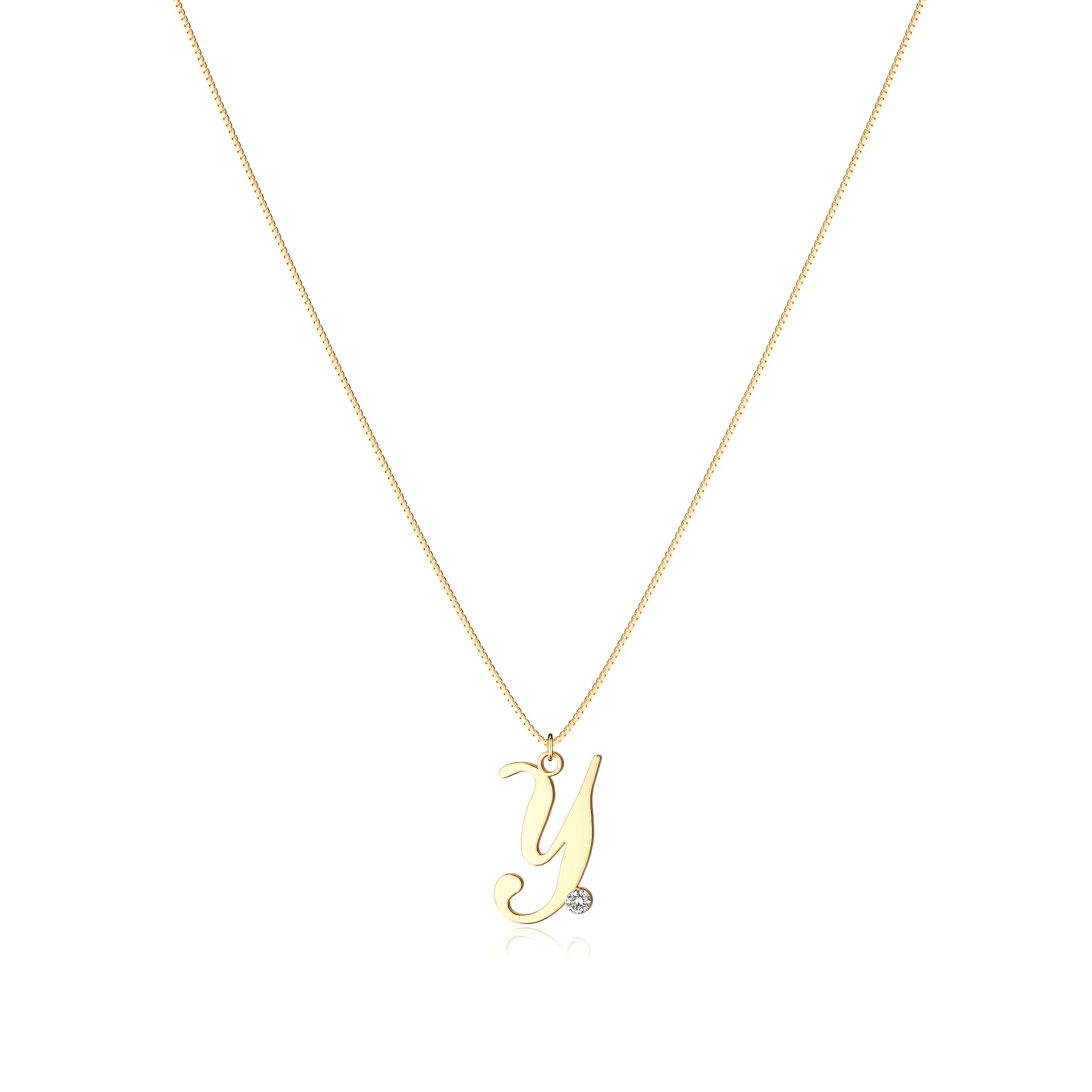 LOYALOVE Free Gift Jewelry for Women – Gold-Tone Initial Necklace, Hoop Earrings & Bracelet Options with Qualifying Purchase
