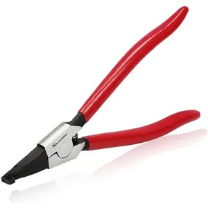 8 Inches Lock Ring Pliers for Removing Installing Gearshift Locking Rings Special Angle Tip Circlip Retaining Ring Pliers Automobile Transmission Clutch Shafts Tool