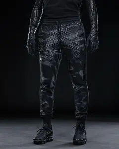 NEOV4 - VAPOR DYED JOGGERS ( BLACK EDITION )