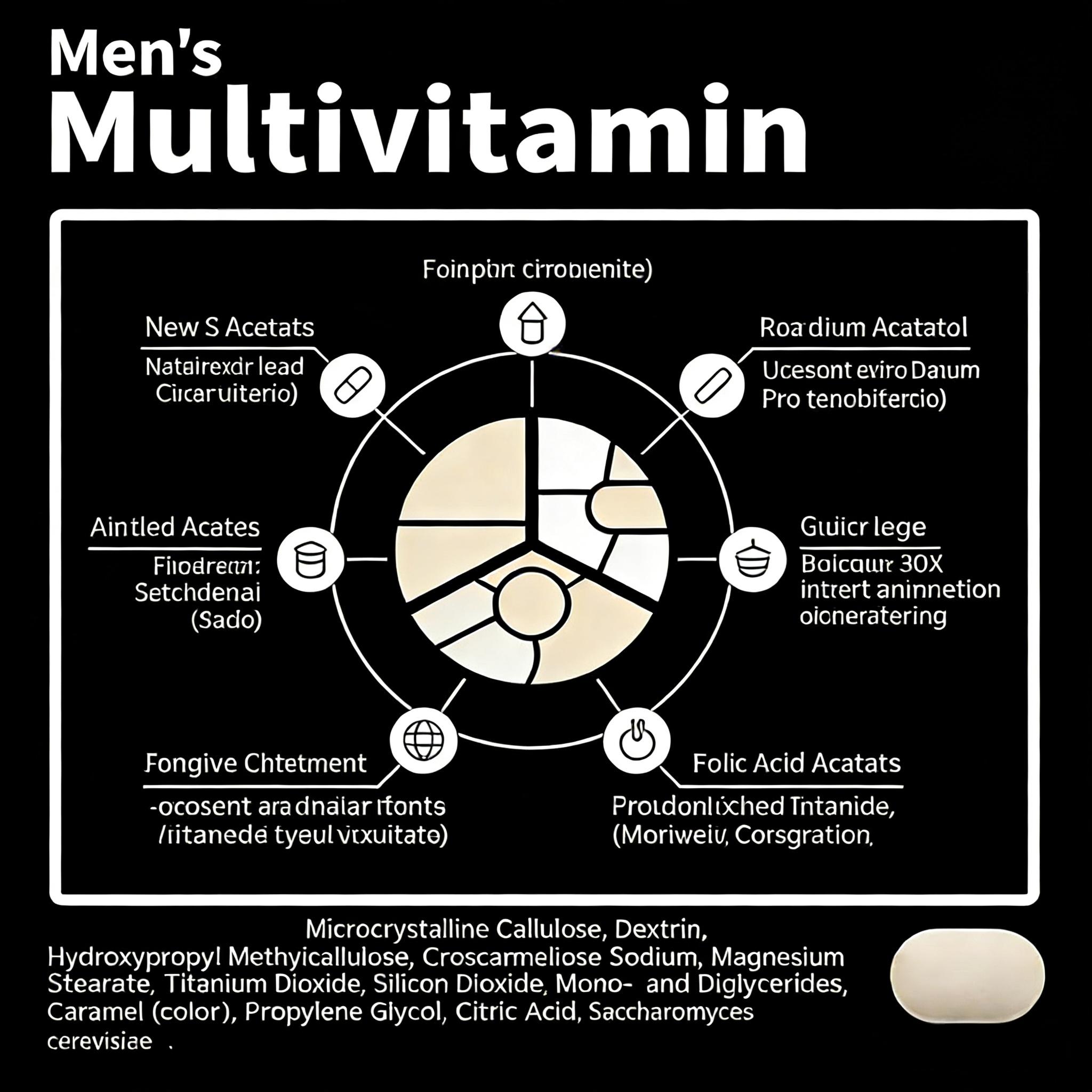 GNC Mega Men's 30+ Vitapak, 5-in-1, Multivitamin, Stress & Bone Support, 30 Count, Healthcare, Edible Dietary Supplement, Overall Wellness, Fitness, Spring Glow Up