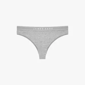 Women's Cotton Panties — Ghost Gray