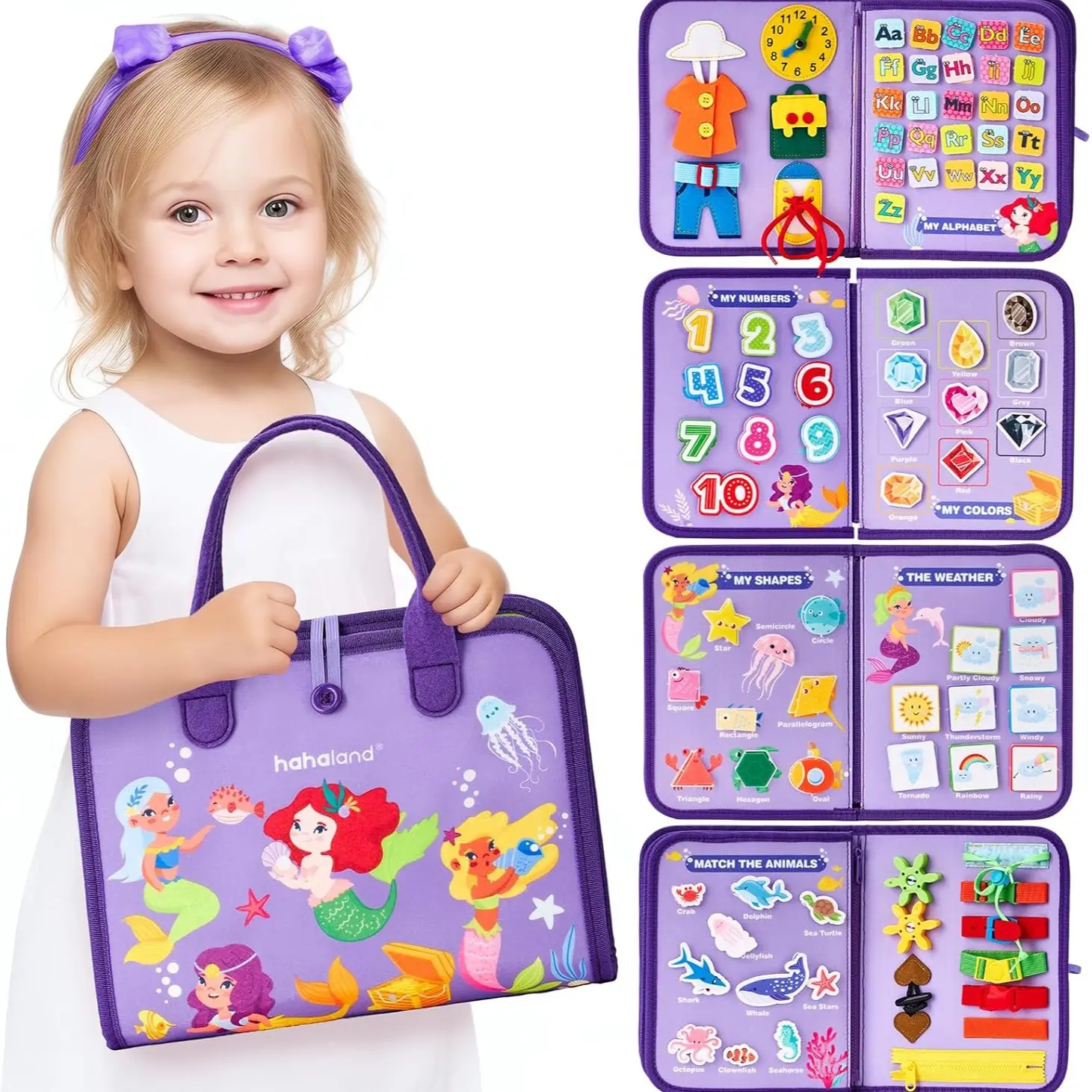 Purple - eight pages