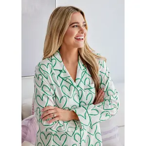 Green Heart Sleep Shirt