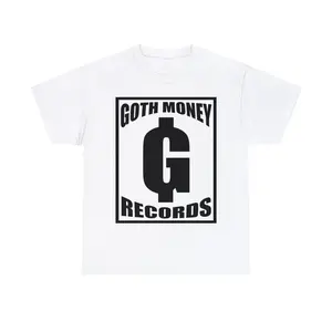 Goth Money Records Logo T-Shirt Tee Black Kray Sickboyrari Y2K T-Shirt Sweatshirt Hoodie Music Rap fan
