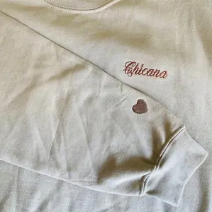 Chicana embroidered Sweatshirt