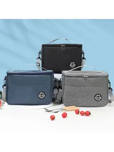 Crossbody insulated bag, outdoor picnic bag, popular ice bag, lunch cooler bag, large-capacity portable lunch bag, lunch box bag