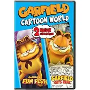 Garfield Cartoon World: Two Movie Collection  [DVD Video Disc]