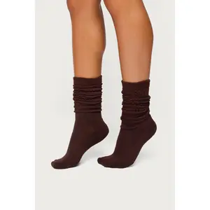 Slouchy Scrunch Socks
