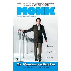 USED-Mr. Monk and the Blue Flu by Goldberg, Lee (Mass Market Paperback)