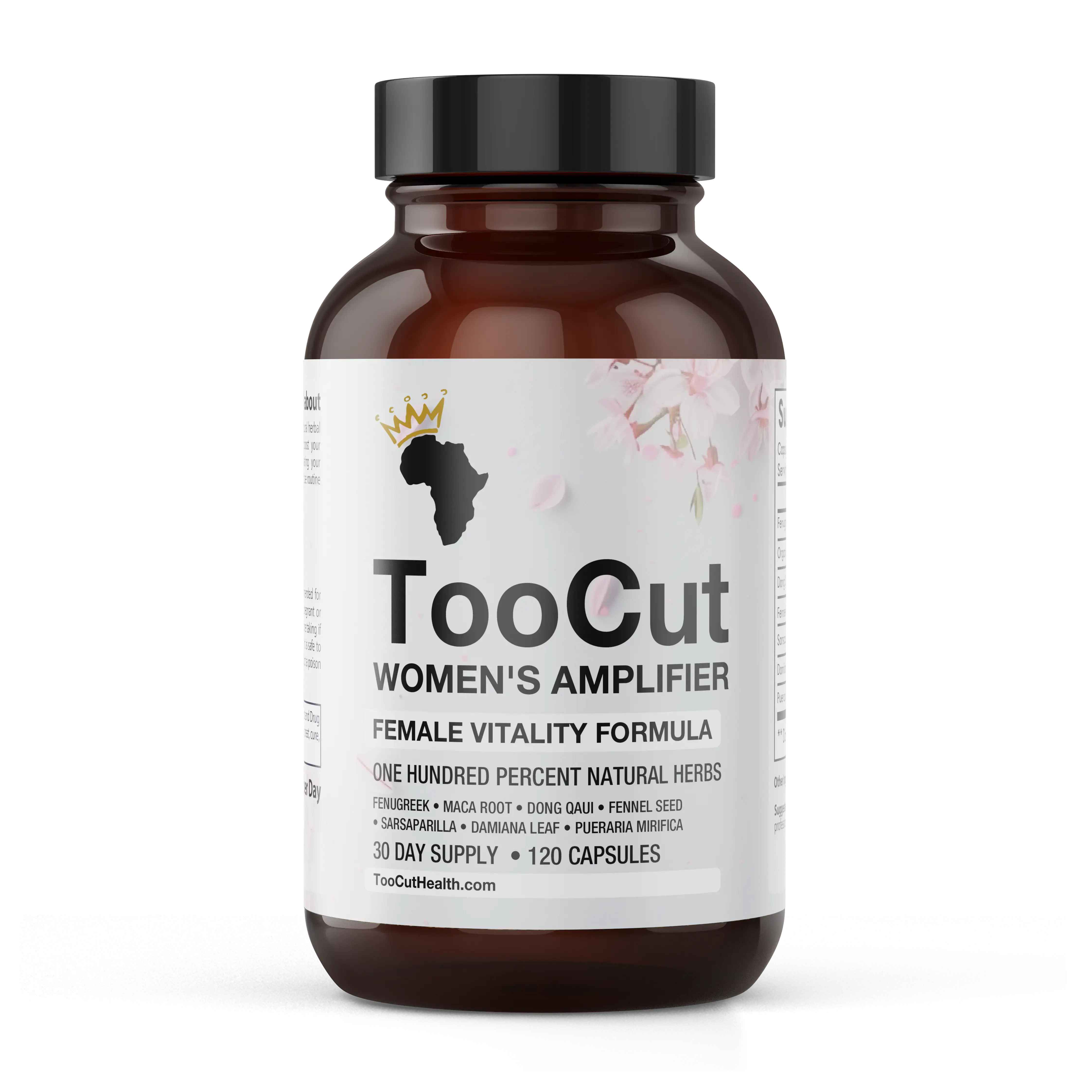 TooCut Women's Amplifier - Only 7 Natural Herbs - Designed for Women - Glow up from the Inside Out