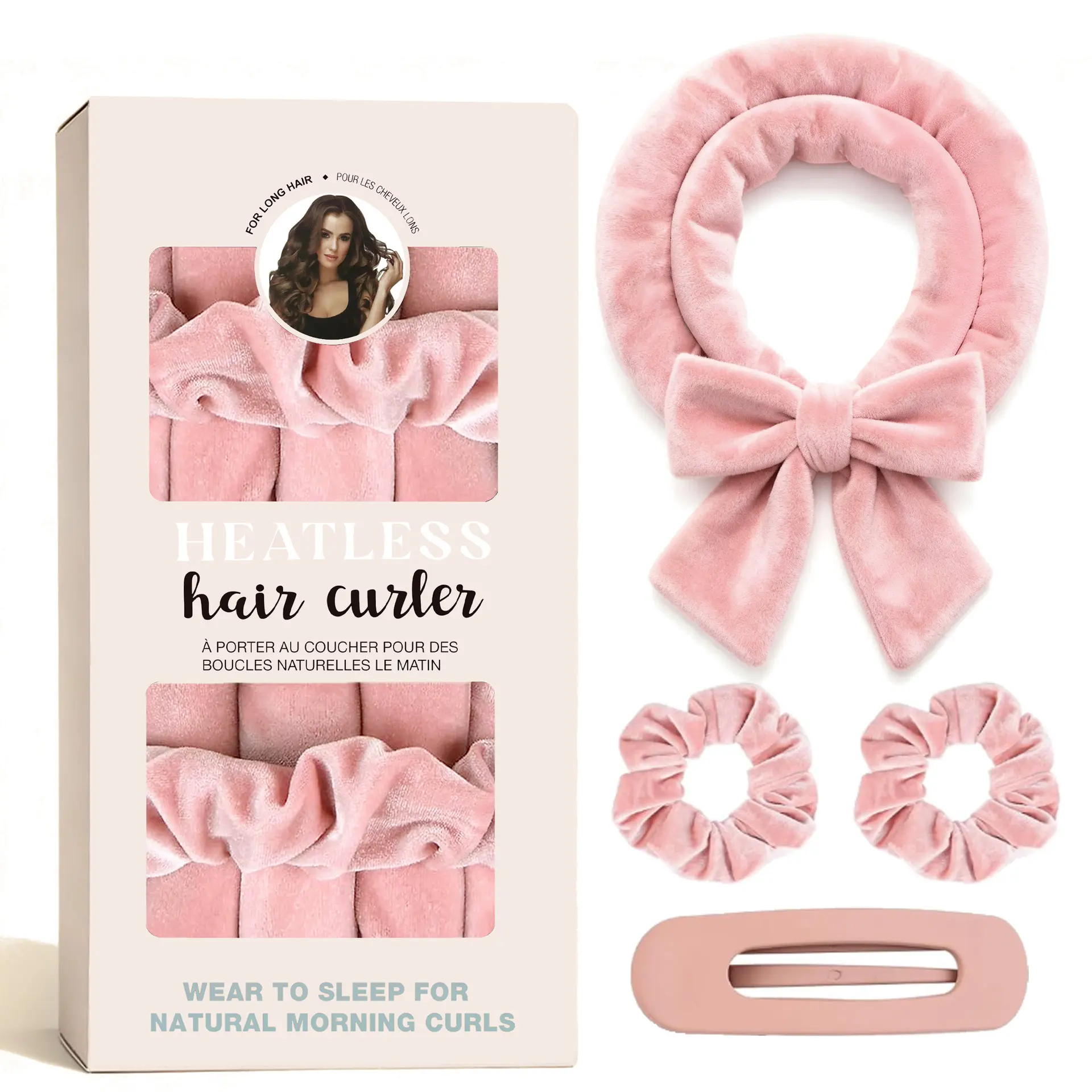 Velvet Heatless Curls Set 4/5/6/9pcs
