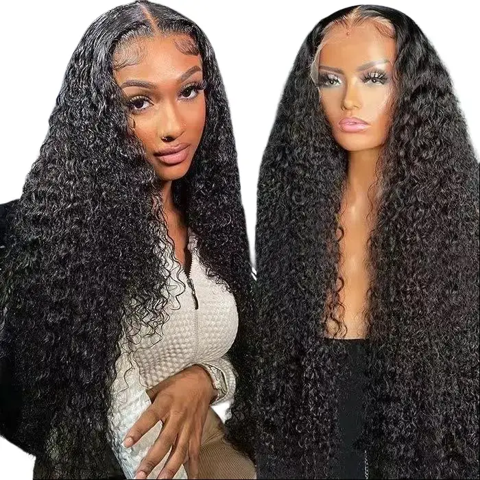 Afro Coily 13x4 Lace Front Wig for Women, Matte Synthetic Fiber with Natural Curly Hair, High Temperature Resistant