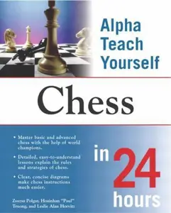 USED Book - Alpha Teach Yourself Chess in 24 Hours by Zsuzsa Polgar (Paperback) - english