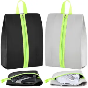Proof Shoe Cleat Bag for Travel Odor Absorbing Lightweight Golf Soccer Shoe Storage Organizer Shoe Pouch with Zipper for Gym Sports Travel Work Golf Accessories Golf Supply